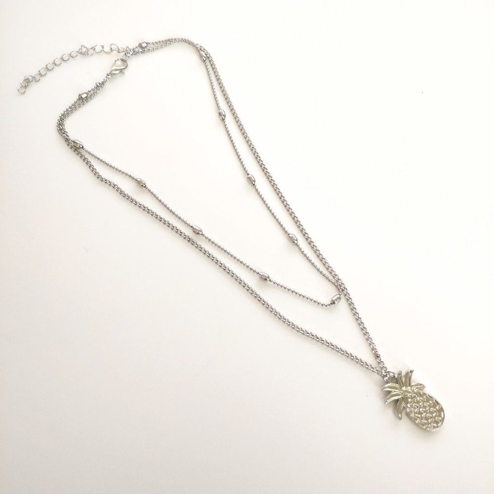 ๐โจ Pinapple Layer Necklace - Picture 2 of 4